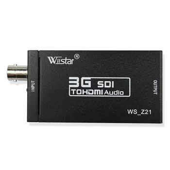 5 ks WIISTAR sdi na HDMI Converter, Full HD na BNC Mini SD-SDI/HD-SDI/3G-SDI na HDMI Adaptér pre Jazdu HDMI Monitory