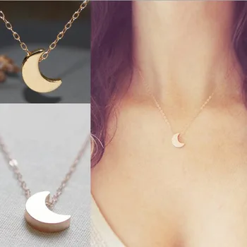 Prírodné javy, náhrdelník prívesok Mesiac náhrdelník prívesok Prívesok náhrdelník pre ženy