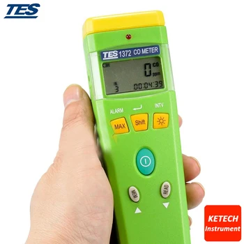 TES-1372 Ručné Oxidu Uhoľnatého Gas Analyzer Tester
