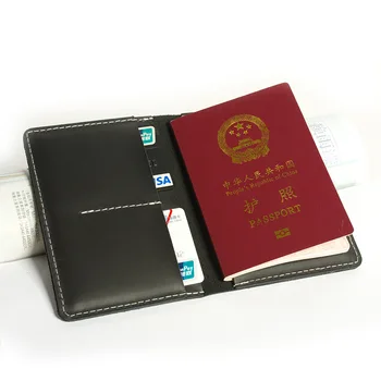SIKU pánske kožené pas prípade ručné držiteľa karty slávnej značky pas kryt