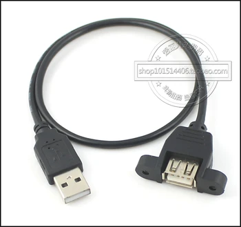 USB predlžovací kábel s ucho USB predlžovací kábel môže byť stanovená s dierou šasi panel 1 meter