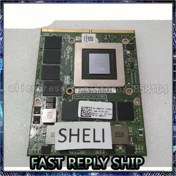 SHELI CN-0WG3YY WG3YY N15E-Q3-A2 K4100M 4GB GDDR5 VGA Video Graphics Card Na M6700 M6800