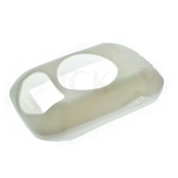 Horúce Nové Silikónové Gumy Chrániť Biele Puzdro + LCD Displej Film Protektor Pre Garmin Edge 510