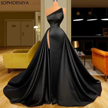 Saudská Arábia Dubaj Kaftany Večerné Šaty платье 2021 turecký Couture Ilúzie Celebrity Šaty Vestidos Prom Šaty Župan