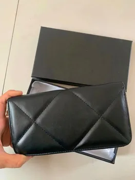 Nové peňaženky žien stredná dĺžka dámske peňaženky Zvonenie veľká-kapacita peňaženky karty taška siete red módne kabelky