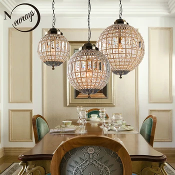 Retro Vintage Royal Empire Loptu Štýl Big Led Crystal Moderný Luster Lampa Listry Svetlá E27 Pre Obývacia Izba, spálňa, kúpeľňa