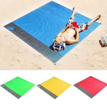 Prenosné piknik na pláži mat piknik vrecku nepremokavá deka pláži mat deka mat matrac vonkajšie piknik camping stan mat
