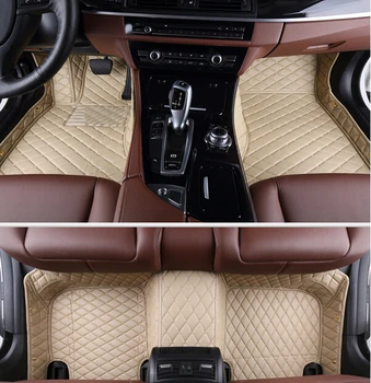 Vysoko kvalitné rohože! Vlastné špeciálne auto podlahové rohože pre Nové Audi A5 2017 trvanlivé nepremokavé koberce, koberce pre A5 2018,doprava Zdarma