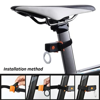 Multi Svetelné Režimy Bicyklov Svetla USB Nabíjanie Led Svetlo na Bicykel Flash Chvost Zadné stropné Svetlá na Horách Sedlovka na Bicykel
