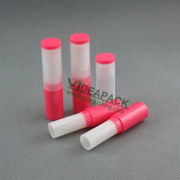 100 ks/veľa prázdnych Plastových rúž trubice 4g, - 4 ml pery rouge prípade, kozmetické balenia