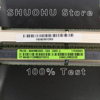 KEFU Pre ASUS U56E U56 DDR3 HM65Laptop Doske Testované prácu pôvodnej Doske
