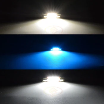 JSTOP 4piece/set Atenza Axela led auto svetla na čítanie vlkovcový 31mm C5W 12V canbus batožinového priestoru žiarovky 4014smd automobilov led lampa na čítanie