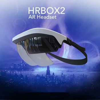 AR Headset, Smart AR Okuliare 3D Video Augmented Reality VR Headset Okuliare pre iPhone a Android 3D Hry a Videá