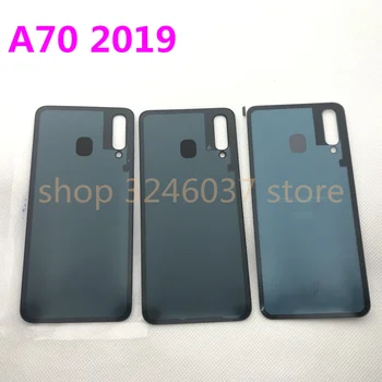 Zadný Panel Batéria Sklo zadných Dverí Kryt Pre Samsung Galaxy A20 A30 A40 A50 A70 2019 Pre-samolepiace nálepky