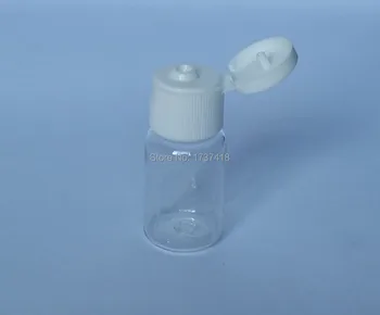 10MLempty plastové cestovné kontajner na fľaše s flip top spp,vzorky fľaše na kozmetické balenia lotion fľaša WYL