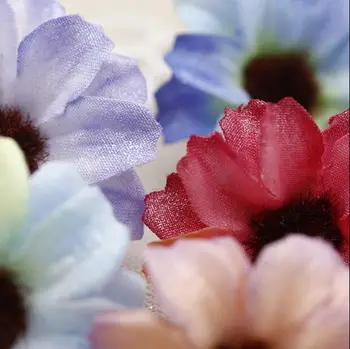Lacné Umelé kvety hodváb mini chryzantéma hlavy pre Domáce svadobné dekorácie diy Veniec Nevesta kytice 3,5 cm 10pcs