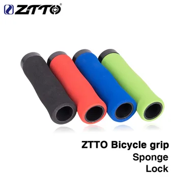 ZTTO 1Pair hubky Odolné Šok-Dôkaz Anti-Slip LOCK Gripy Ergonómia dizajn pre MTB Bicykel Skladací Bicykel BMX s Barom Plug AG28