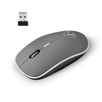 Smart Myš 2,4 GHz, USB Bezdrôtová Myš Tichý Optická Myš 800/1200/1600DPI 4 Tlačidlá pre Notebook, Počítač PC