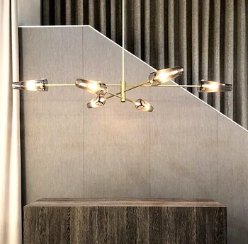 Nordic led kameň hanglamp lesk pendente prívesok svetlo kuchynské svietidlá, kuchyňa, jedáleň, bar komerčné osvetlenie spálne