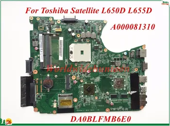 Vysoká Kvalita A000081310 Pre Toshiba Satellite L650D L655D Notebook Doske DA0BLFMB6E0 Zásuvky FS1 DDR3 Testované