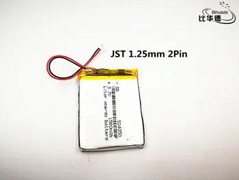 5 ks/veľa Polymer lithium Lipo batérie 3,7 V 1500mah 504050 JST 1,25 mm prispôsobené CE, FCC, ROHS MKBÚ certifikácie kvality