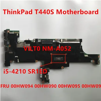 Notebook Motherboad Pre Lenovo ThinkPad T440S i5-4210 Integrovaná Grafika Doske Doske FRU 00HW094 00HW090 00HW095 00HW091