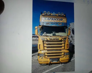 Tamiya scania truck predné grimasa dekoračné nálepky-nálepky na tamiya 1/14. rozsahu rc scania r620 56323 traktor, prípojné vozidlo,