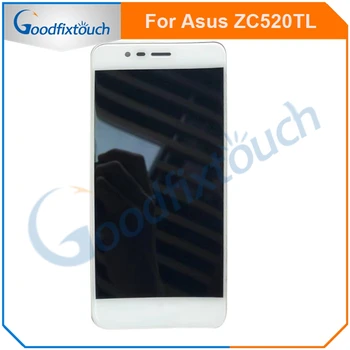 Pre Asus Zenfone 3 Max ZC520TL LCD Displej Dotykový Displej Digitalizátorom. s montážou Rámu, Výmena 5.2