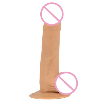 Dildo vibrátor realistického Silica gel sexuálne hračky pre Ženy, Ženské Ruky-Free Masturbácia Zariadenie S Simulované Penisu Bulík H4