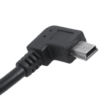USB 2.0, ţeny, muţi 90 stupňov USB mini adaptér 12 cm dátový kábel