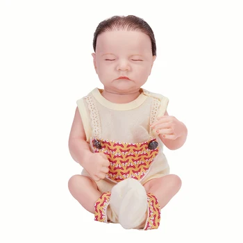 Levi Spanie Realisticky Roztomilý Realistické Mäkké Silikónové Vinylové Bábiky, Hračky pre Dieťa narodeniny darček reborn baby doll