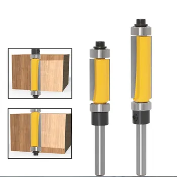 Dvojité ložisko orezávanie fréza 1 / 4 * 1 / 2 * 38 drevospracujúci frézovanie fréza panel hornej a dolnej časti ložiska tesárstvo fréza