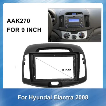2 din Car Audio kit výbava montáž Fascia rám Pre Hyundia staré Yuedong 2008 Rádio Dash Nainštalovať Panel In-dash Rám Fascia panel