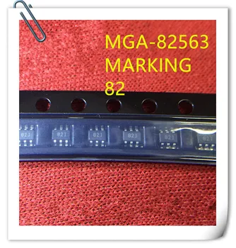 10pcs nový a pôvodný MGA-82563-TR1G MGA-82563 MGA82563 OZNAČENIE 82 SOT-363 IC