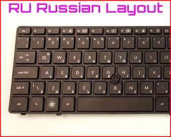 Nová Klávesnica RU ruská Verzia pre HP 9Z.N6GSF.L01 9Z.N6GUF.201 9Z.N6GUF.K01 641181-211 Notebook W/Rám & Ukazovateľ