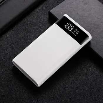 Dual USB QC3.0 6x18650 Batérie DIY Power Bank Box Držiteľ Prípade Rýchlo Nabíjačka Shell pre Mobilný Telefón, Tablet PC Kit