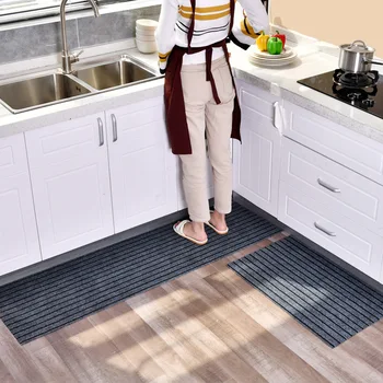 Nordic moderné geometrické koberec opotrebovaniu protišmykové rohože, domáce odolná voči vode a olejom-doklad, koberec, PVC kože kuchynské rohože