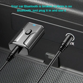 Bluetooth 5.0 Audio Prijímač, Vysielač 2 V 1 Mini 3,5 mm Jack AUX, USB Stereo Hudby Adaptér Bezdrôtovej siete pre TELEVÍZNE Auto POČÍTAČ Slúchadlá