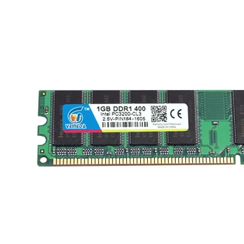 VEINEDA DDR 2GB 2X1GB 184PIN 2.5 V DDR333 400MHz Pamäť Ram DDR PC2700 na Ploche Pamäť Ram