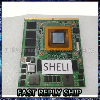 SHELI GTX 260M GTX260M VGA Video Grafická Karta 1GB G92-751-B1 96RJ4 pre Dell M15x M17x R1 180-10817-0000-A02 CN-096RJ4