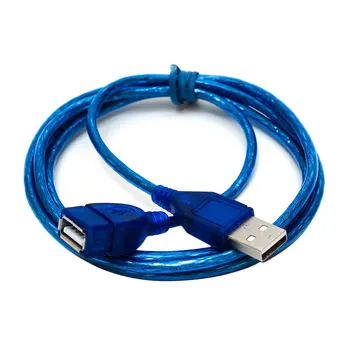 JINCHI 1 M/1,5 M/2 M Super Dlhý USB 2.0 Samec Samica Predlžovací Kábel High Speed USB Predlžovací Prenos Údajov Sync Kábel pre PC Ccc
