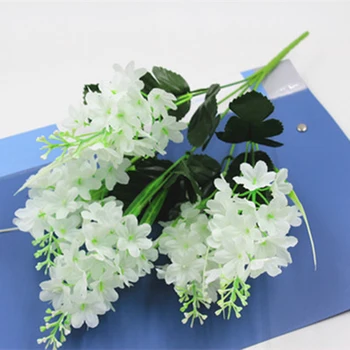 Dekor Svadobné, Kvetinové Domáce Dekorácie Okrasné Flores 1PC Hyacint Fialový Kvet, Umelé Kvety Manželstva Narodeninovej Party