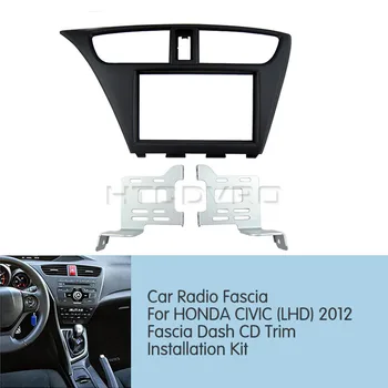 YMODVHT 173x98/178x100/178x102 autorádia Fascia pre Honda Civic Európskej 2012Stereo Panel Dash Mount Výbava Inštalačný Držiak Rámu