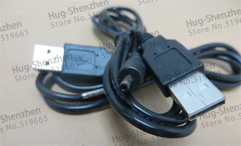 50pcs Rovno USB 2.0 muž Napájanie Nabíjací Kábel do DC 2.5x0.7mm samec Konektor Kábel pre nabíjanie Tabletu