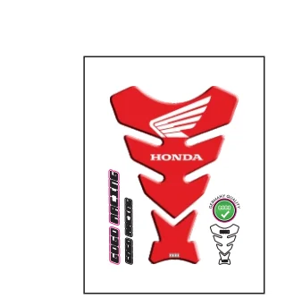 Motocykle Nádrž Honda Logo Červená Pad 21x15cm