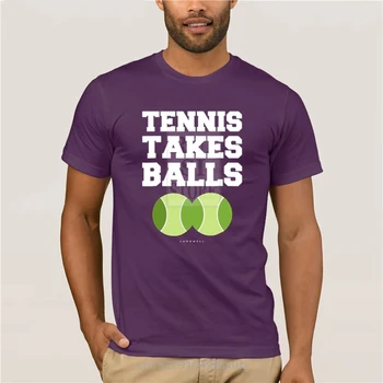 Bavlna módne 2020 trend T-tričko značky mužov Zábavné Tenis Trvá Gule Zábavné Tenis Darček fashion T-shirt mužov