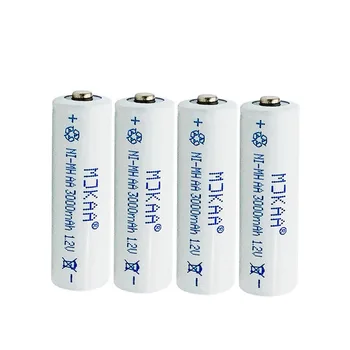 Lacné AJQQ NI-MH AA 1.2 V 3000mAh Nabíjateľné Alkalické Batérie Pre Hodinky, Fotoaparát Hračky MP3/MP4