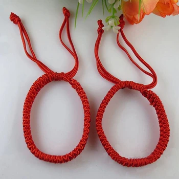 2 ks Klasické Pletená Dobré Šťastie Náramok Kabbalah Červené String Náramky Šperky Priateľstvo Bangles Strany Darček Žena Muž Trinket