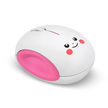 2Colors 2.4 G Bezdrôtová Myš Roztomilý s Úsmevom Bezdrôtová Myš S Nabíjateľnou 1600 DPI Tichý Hráč Gaming Mouse Game