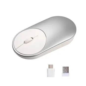 Horúce Wireless Mouse Praktické Typ C/ USB s Dvojakým použitím, Optická Myš Prenosných Bezdrôtových Myší, Vhodné Pre Notebook/Počítač